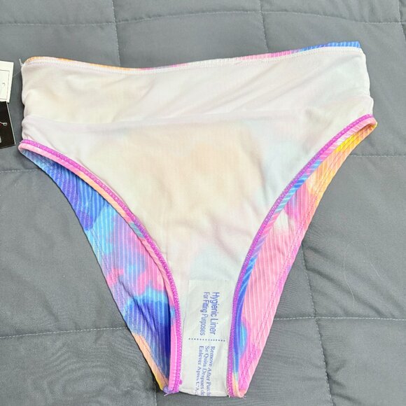 Salt + Cove Tie-Dyed Bikini Bottoms, Created for Macy's - Size: Medium - NWT - Picture 3 of 10